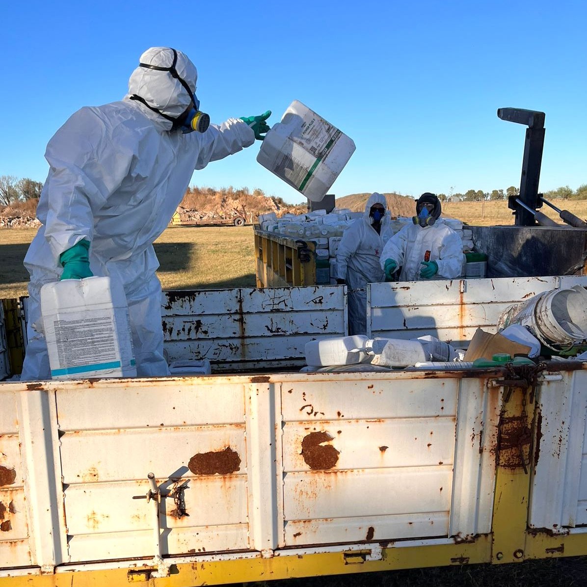 Continuó en Trenel la recolección de envases de fitosanitarios