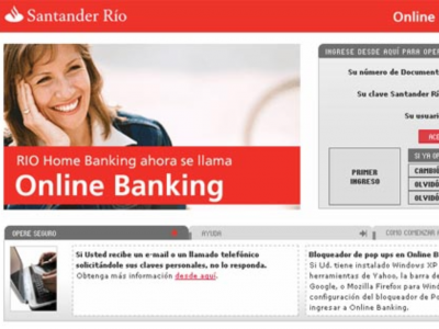 Clientes Del Santander Río Reportan Fallas En El Home Banking ...