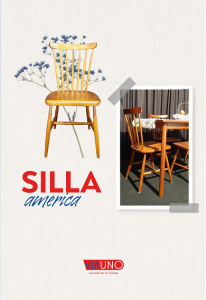 SILLA AMERICA 01 - MESA OSLO  (disponible en Suc. Gral. Pico)
