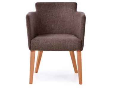 SILLON LOBBY base madera 