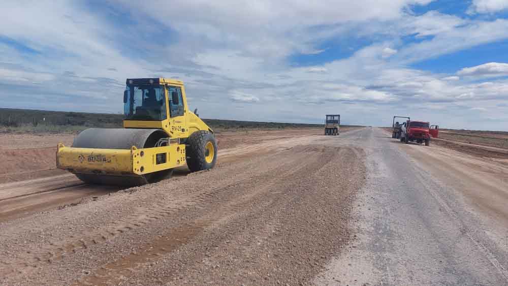 Ruta Del Desierto Avanza La Obra En El Segundo Tramo De La Ruta Provincial Lareforma Com Ar