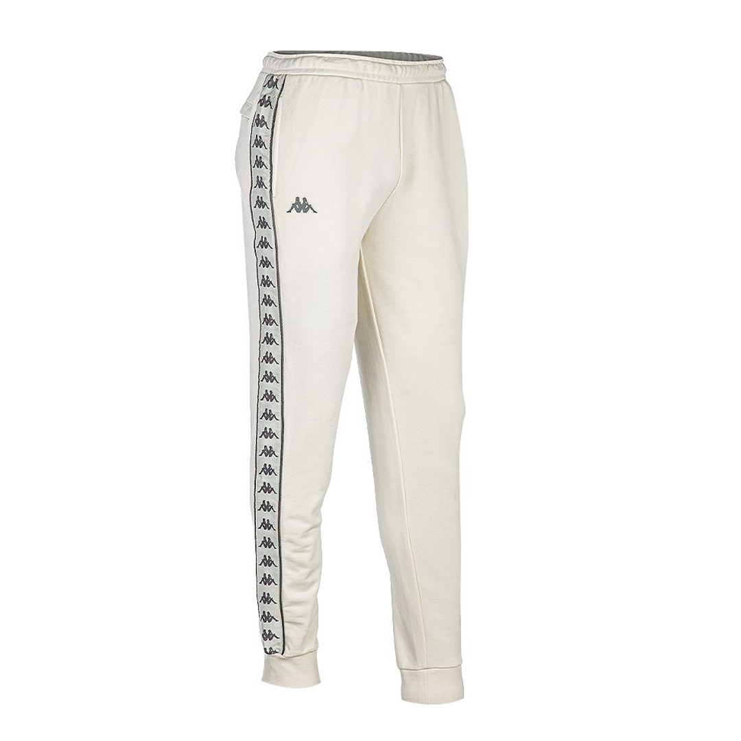 Pantalon De Training Kappa Pour Homme - Slim Fit - Noir - Taille M - 100% Polyester