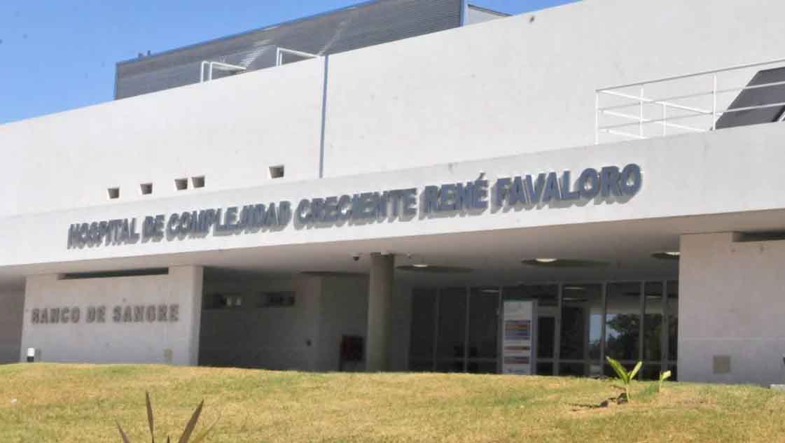 El deceso se produjo en el hospital "René Favaloro".