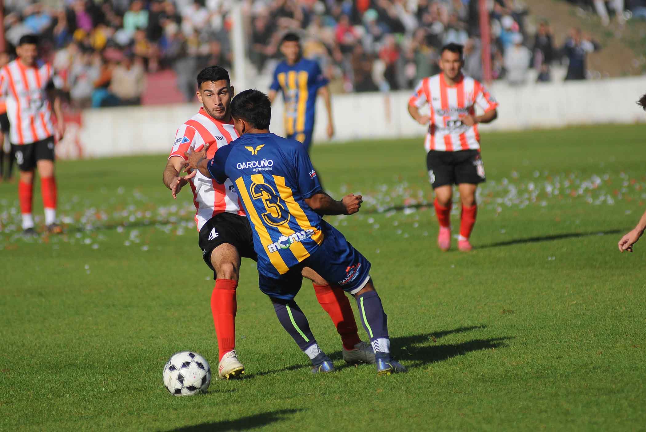 Arellano y Coria, frente a frente el pasado domingo.