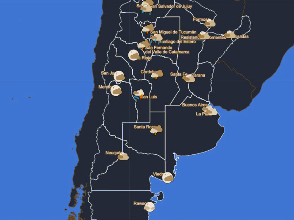 El SMN alerta por tormentas en toda La Pampa - maracódigital.net