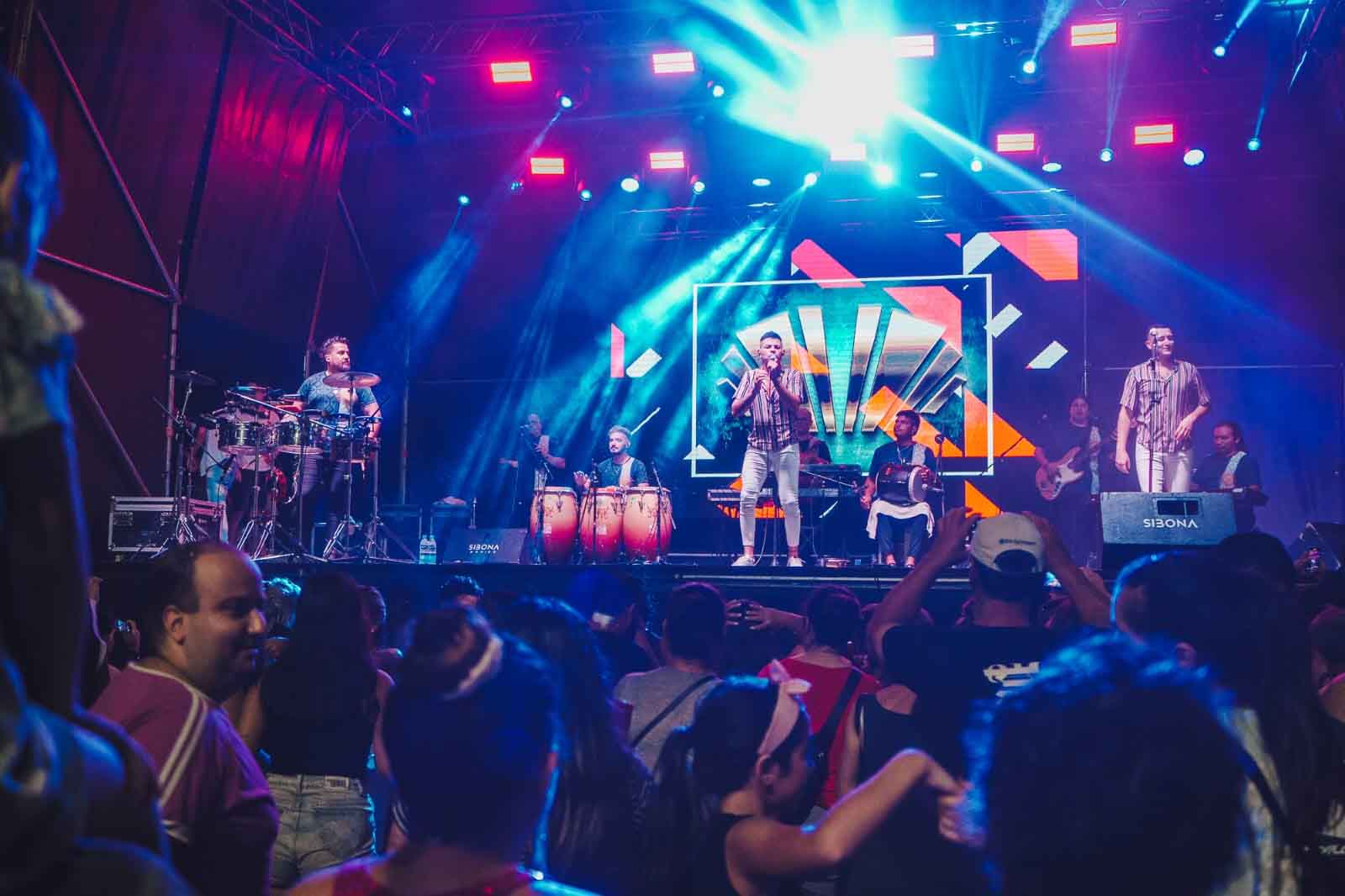 La música fue parte de los festejos del fin de semana.