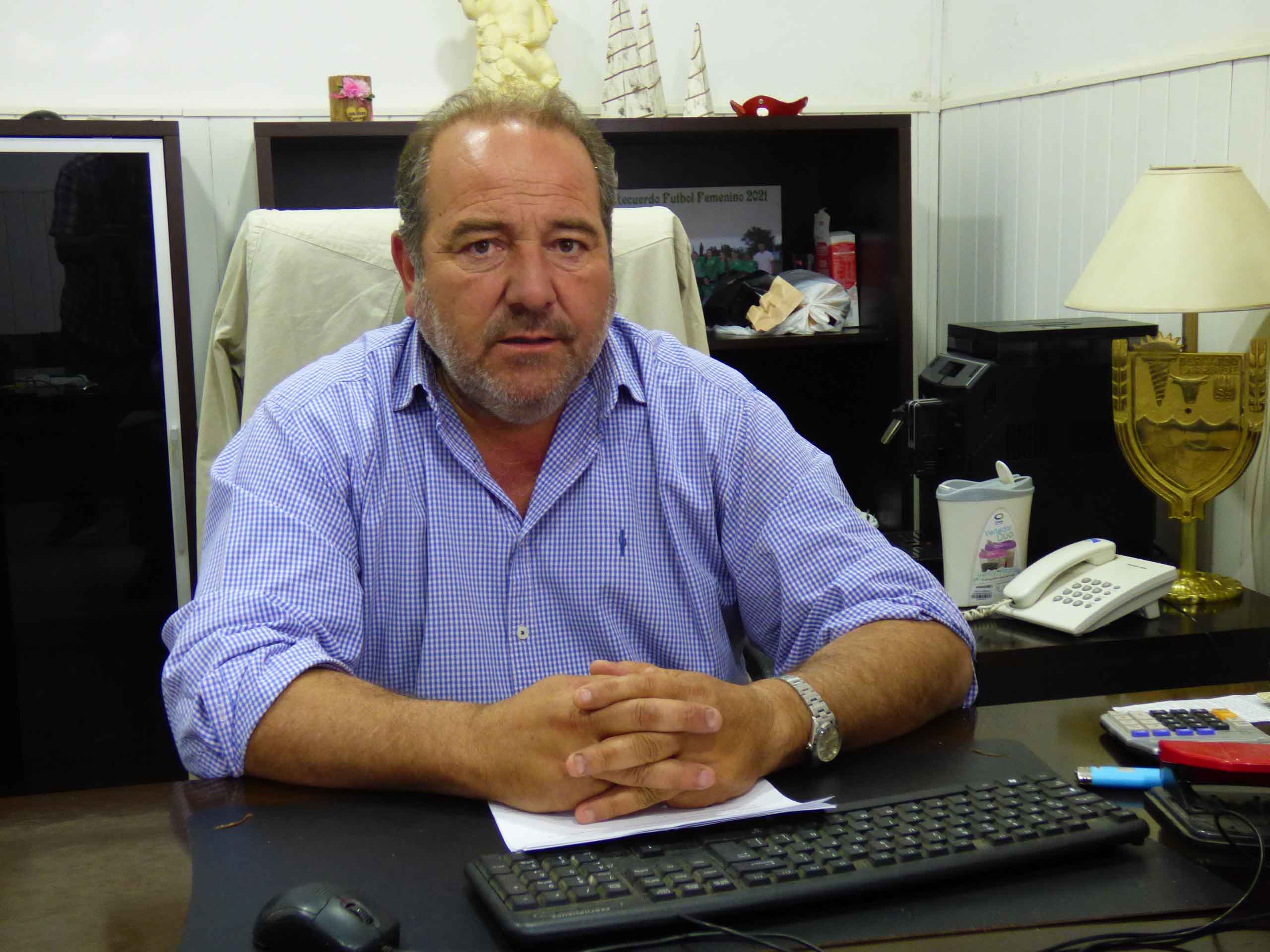 José Luis Gallotti, jefe comunal.