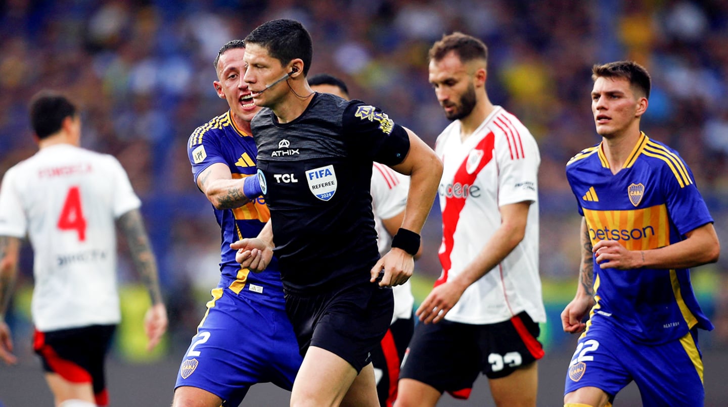 Ramírez controló el último Boca - River.