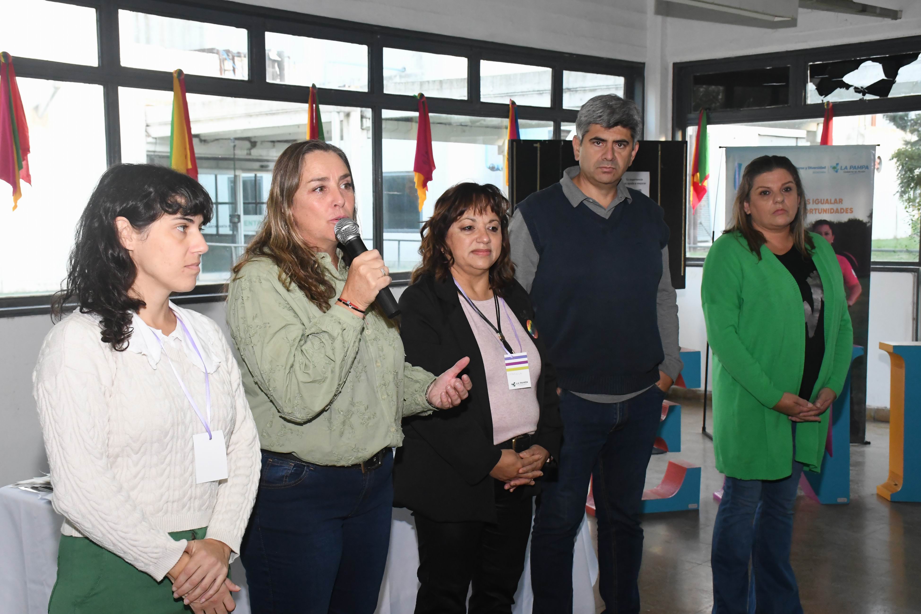La secretaria Gabriela Labourie encabezó la apertura de la jornada.