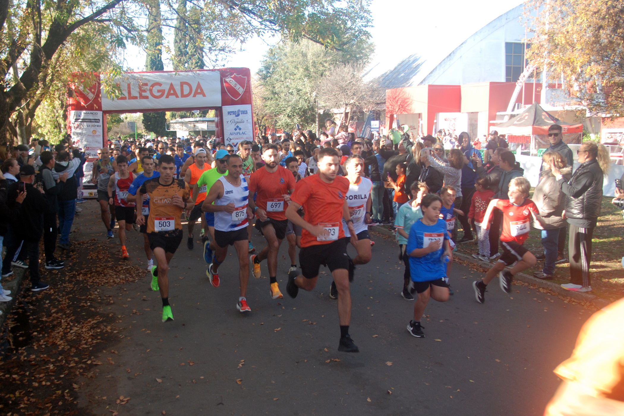 La primera fecha de “Kilómetro y Pico” reunió a más de 400 participantes.