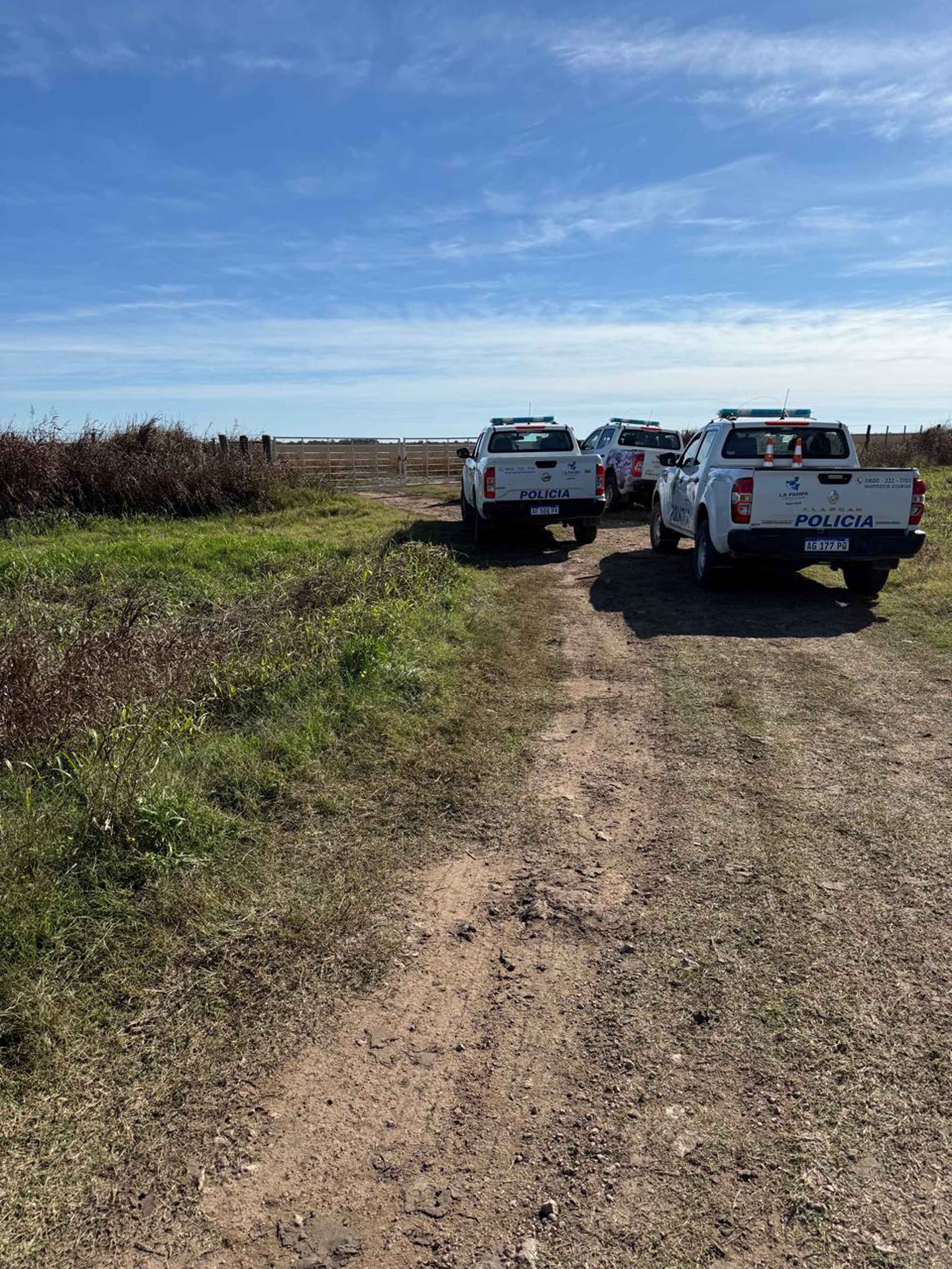 La policía investiga un importante robo ocurrido en un campo cercano a Embajador Martini.