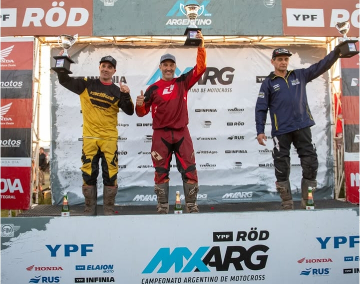 Yoffe en lo más alto del podio en el “325” de Trenque Lauquen.