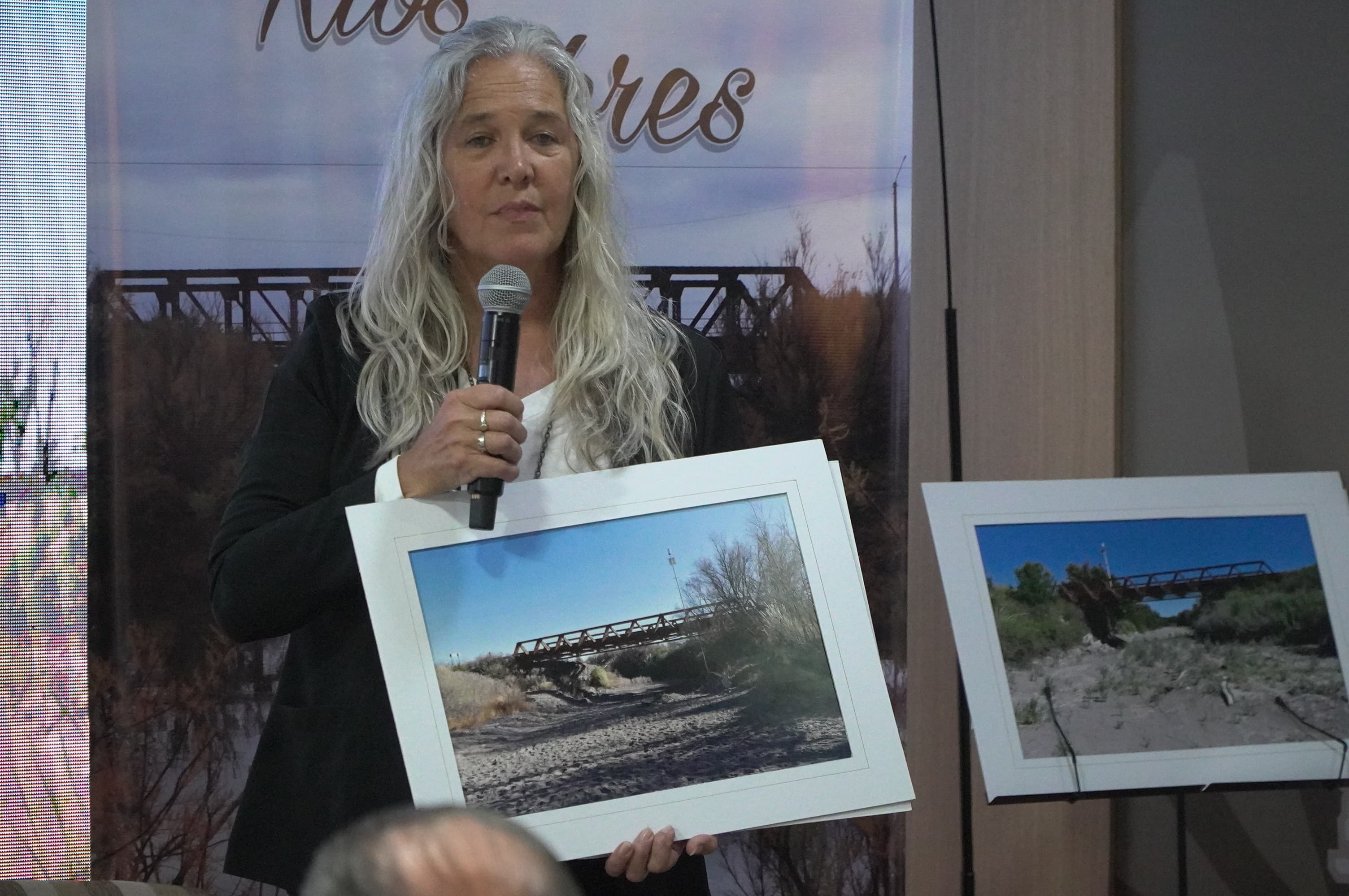 Ana María Zorzi, autora de “Ríos Libres”.