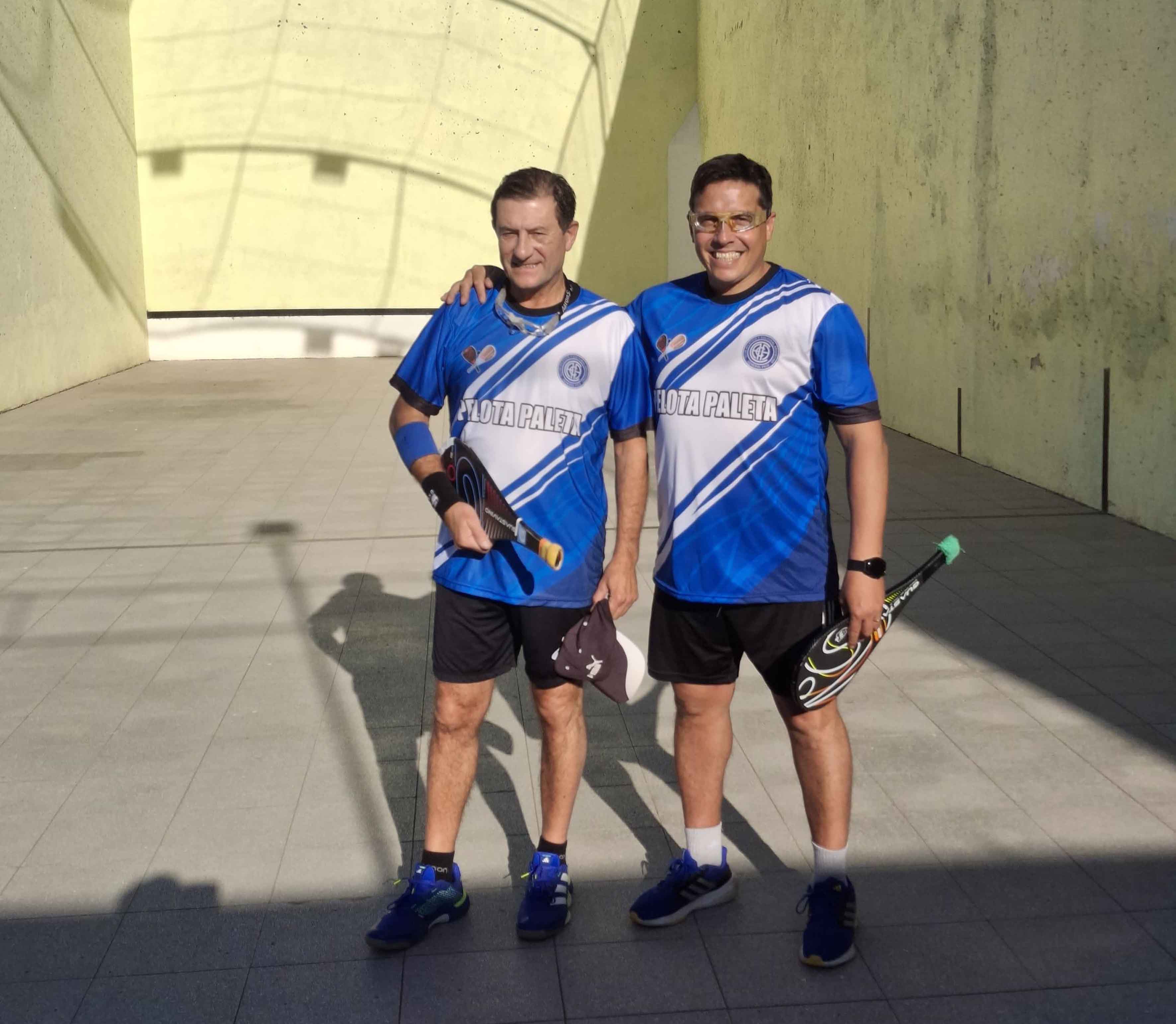 Carro y Heib (Argentino A), la dupla ganadora en Segunda (Frontón).