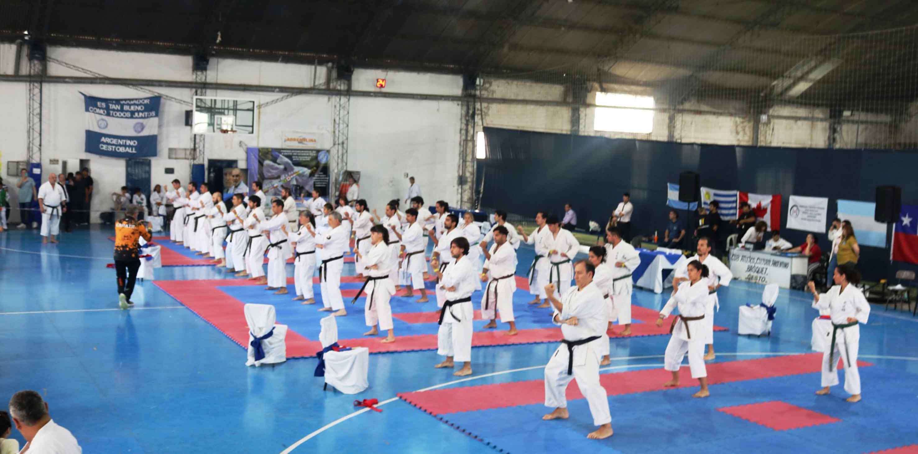 El domingo habrá un torneo interprovincial de karate en Argentino.