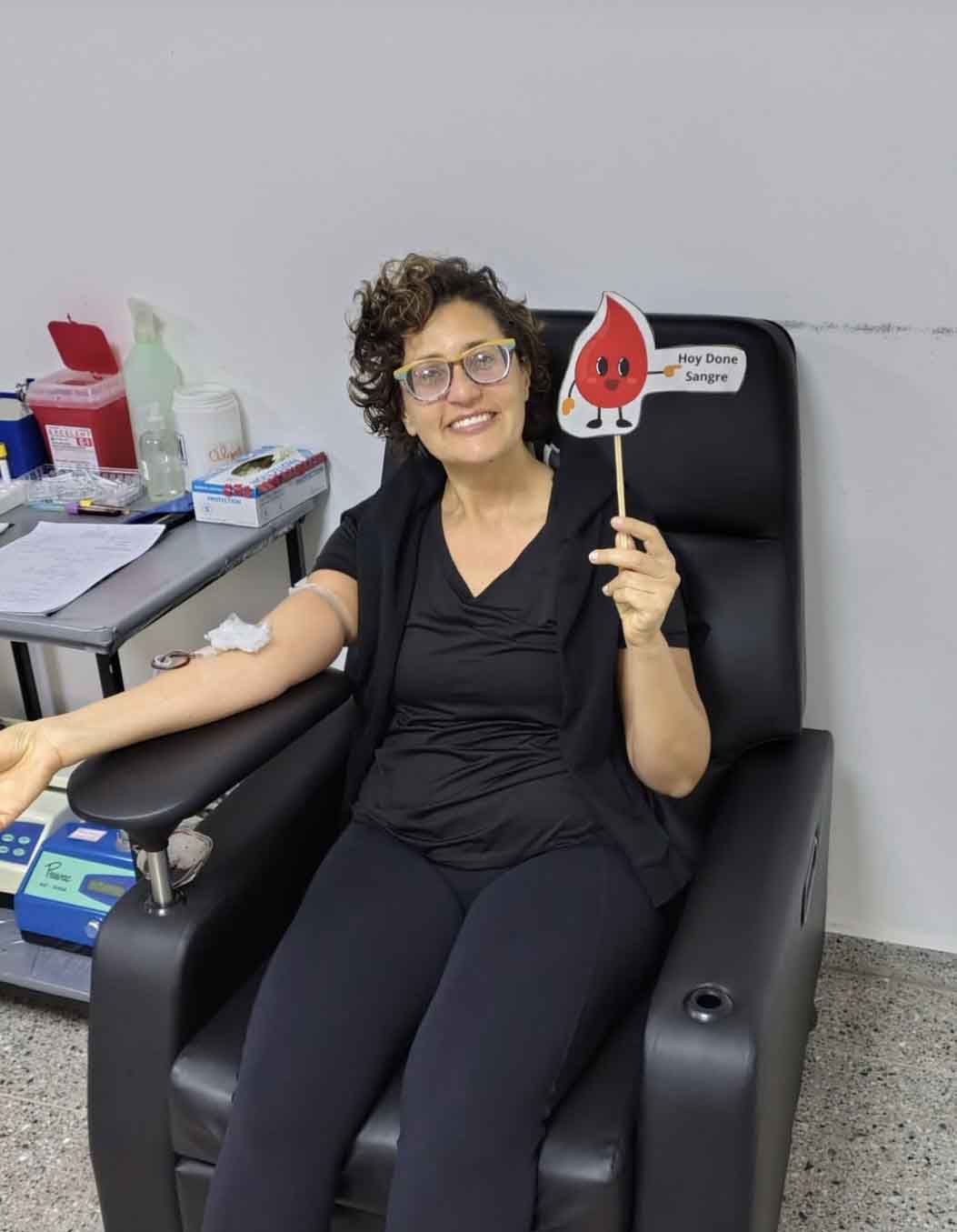 Varios donantes se acercaron al Banco de Sangre en los últimos días.