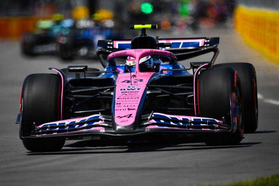 El auto de Alpine que maneja Colapinto volvió a tener un pobre rendimiento.