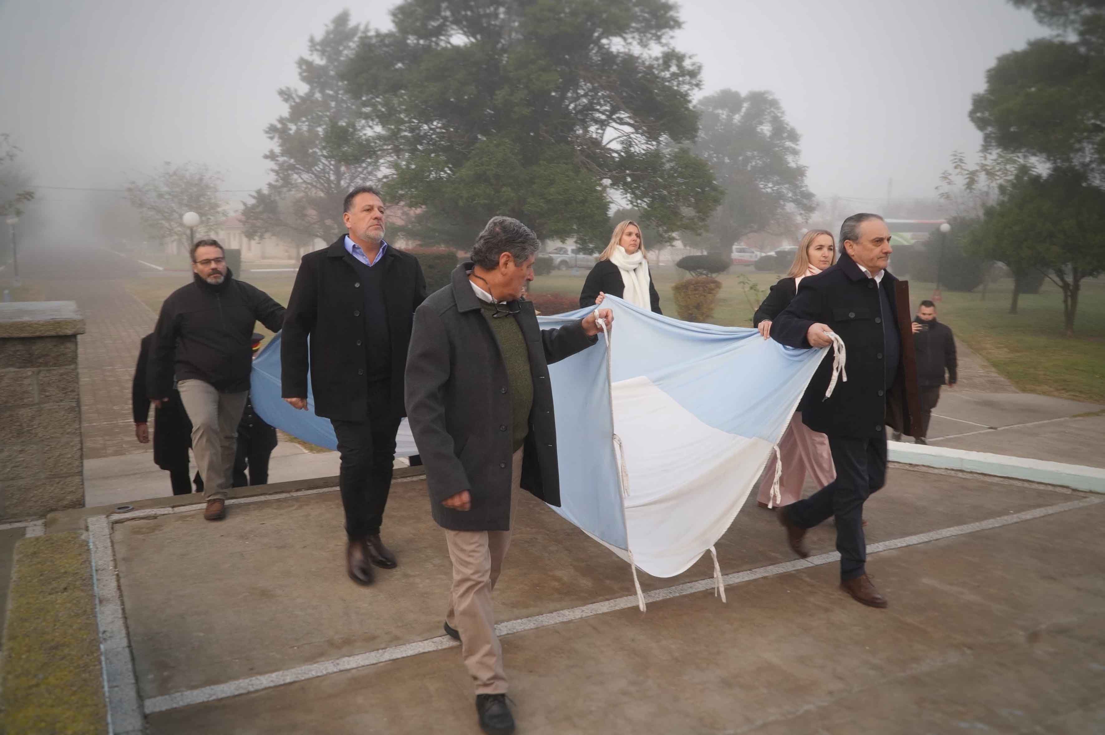 Autoridades provinciales acompañaron al intendente Boggino.