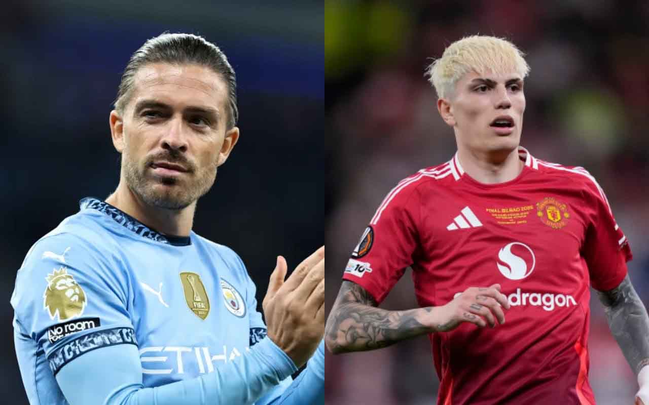 Jack Grealish y Alejandro Garnacho, pretendidos por el Napoli de Italia.