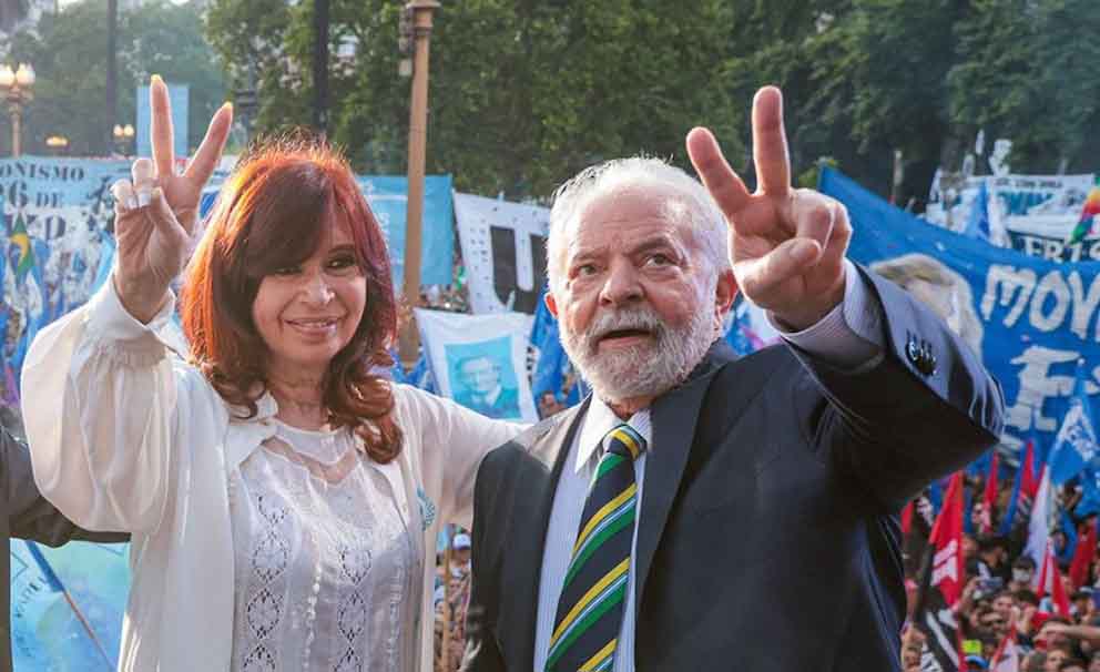 Cristina Kirchner y Lula Da Silva juntos en Buenos Aires