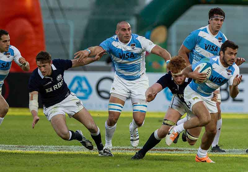 Derrota ante Escocia en 2014, la última vez de Los Pumas en Córdoba.