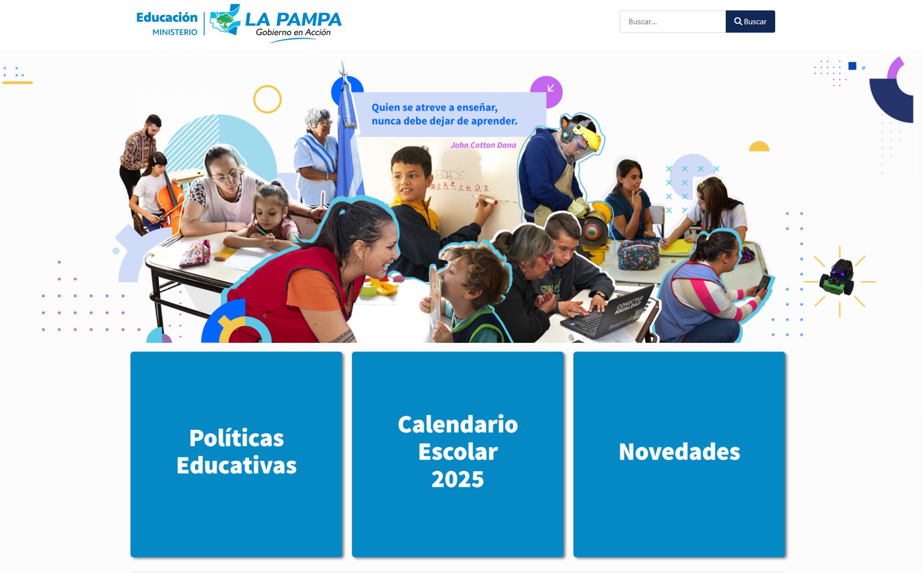 El portal cuenta con información clave y actualizada.