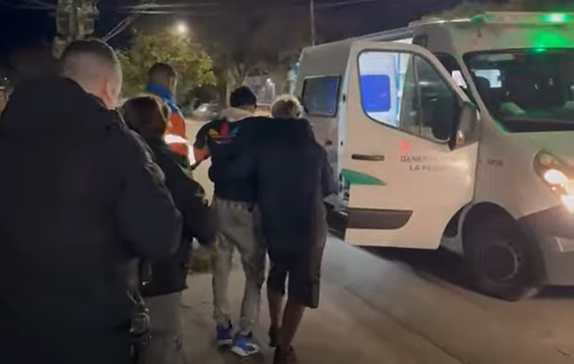 El menor fue asistido por personal del SEM.