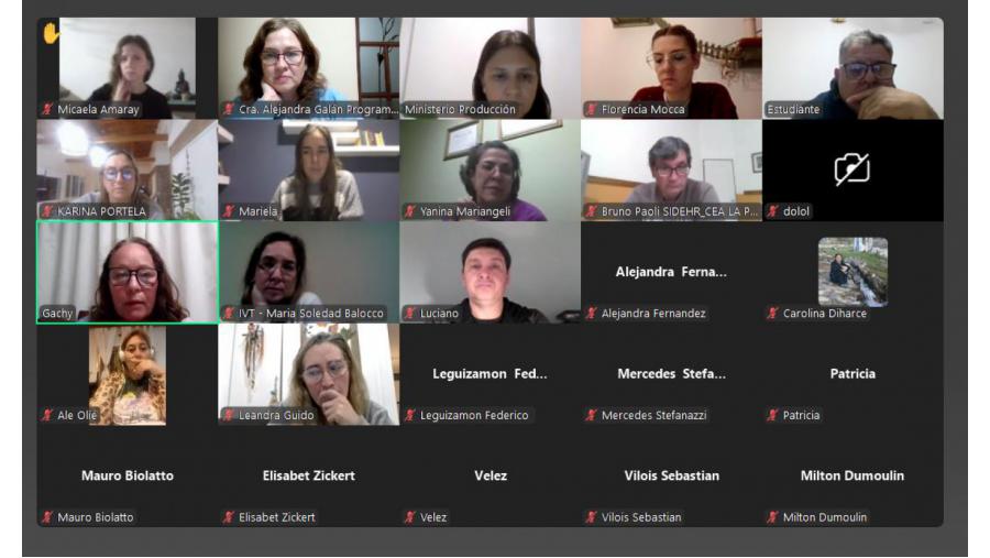 La capacitación, vía Zoom, está dirigida a docentes de nivel secundario.