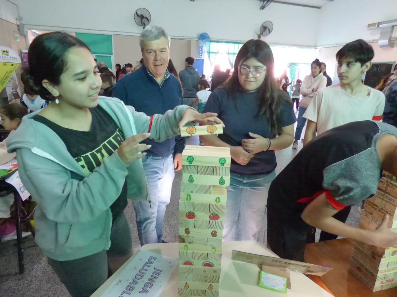 La jornada contó con actividades lúdicas, recreativas y de ingenio.