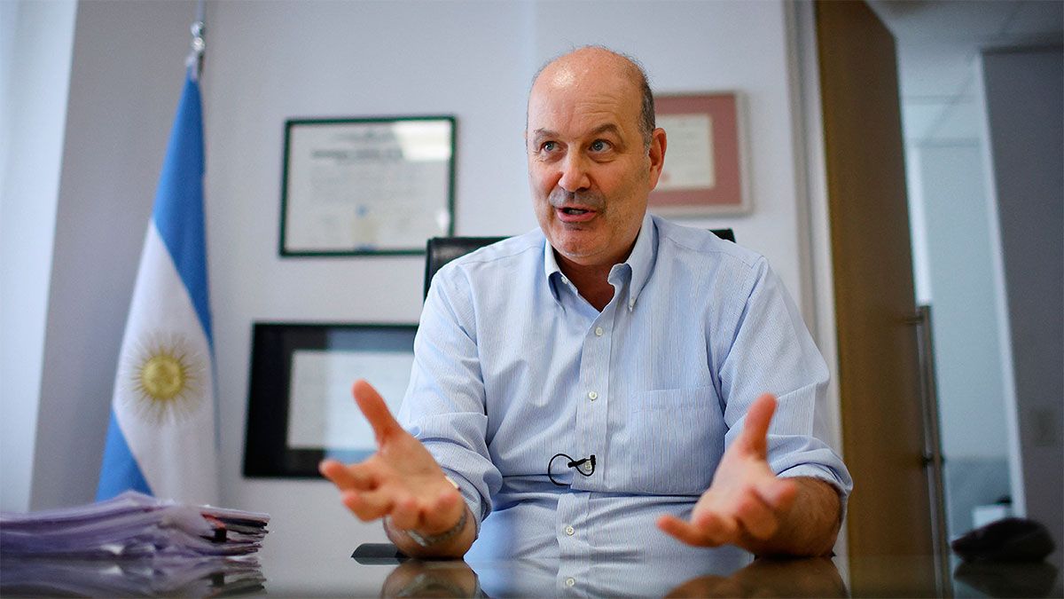 Federico Sturzenegger, ministro de Desregulación y Transformación del Estado.