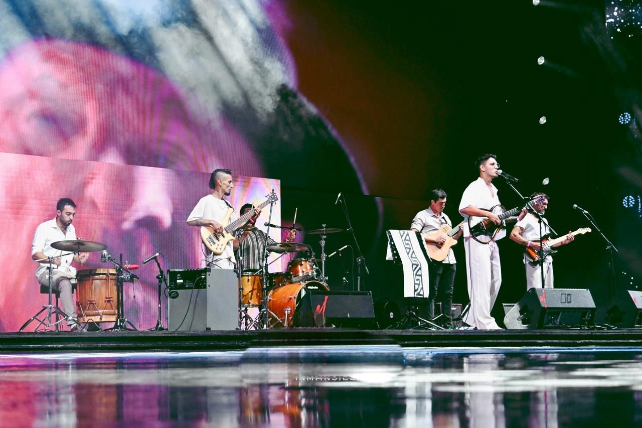 “La Cruzada” actuó a fines de enero en el Festival de Cosquín.