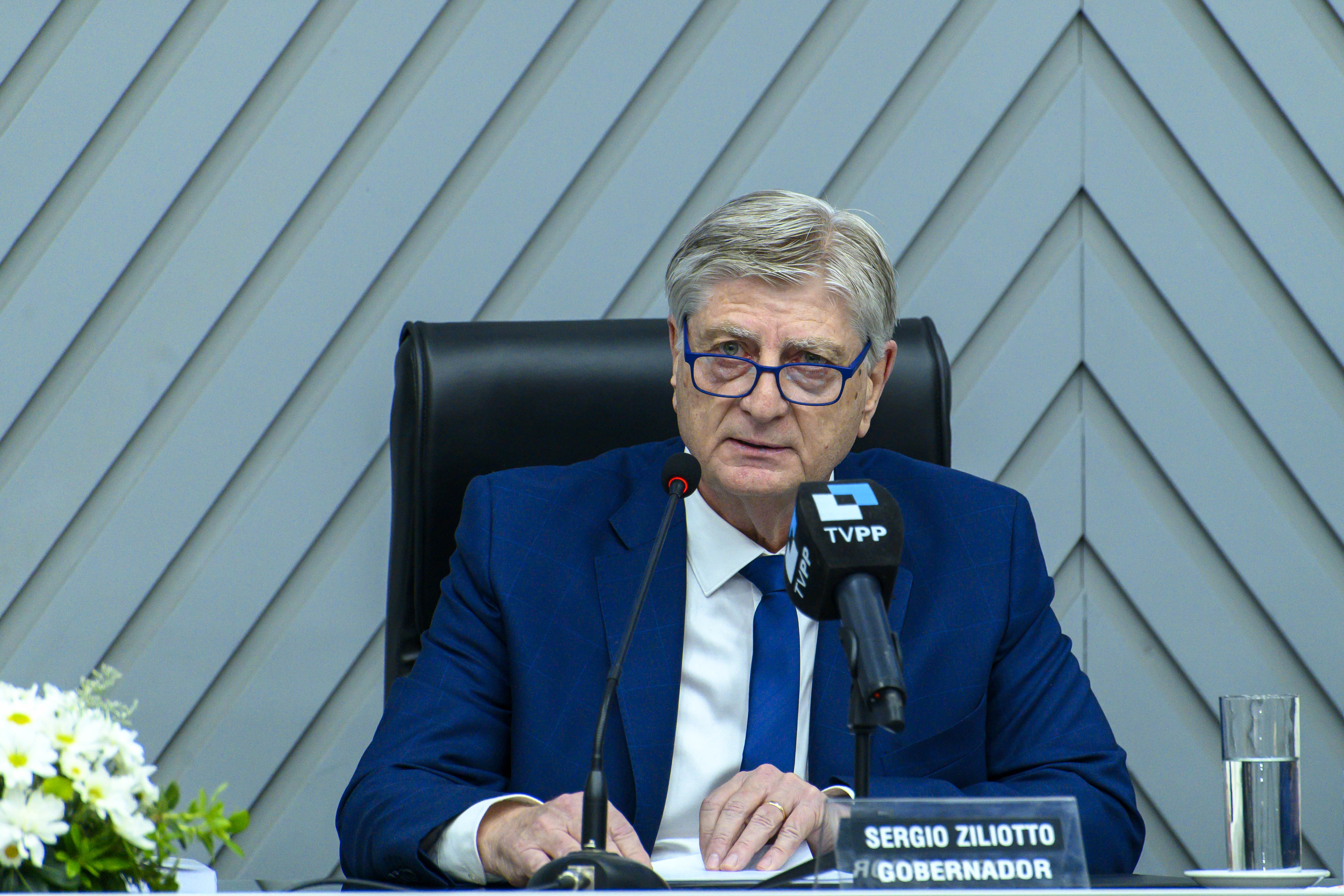 Sergio Ziliotto, gobernador de La Pampa.