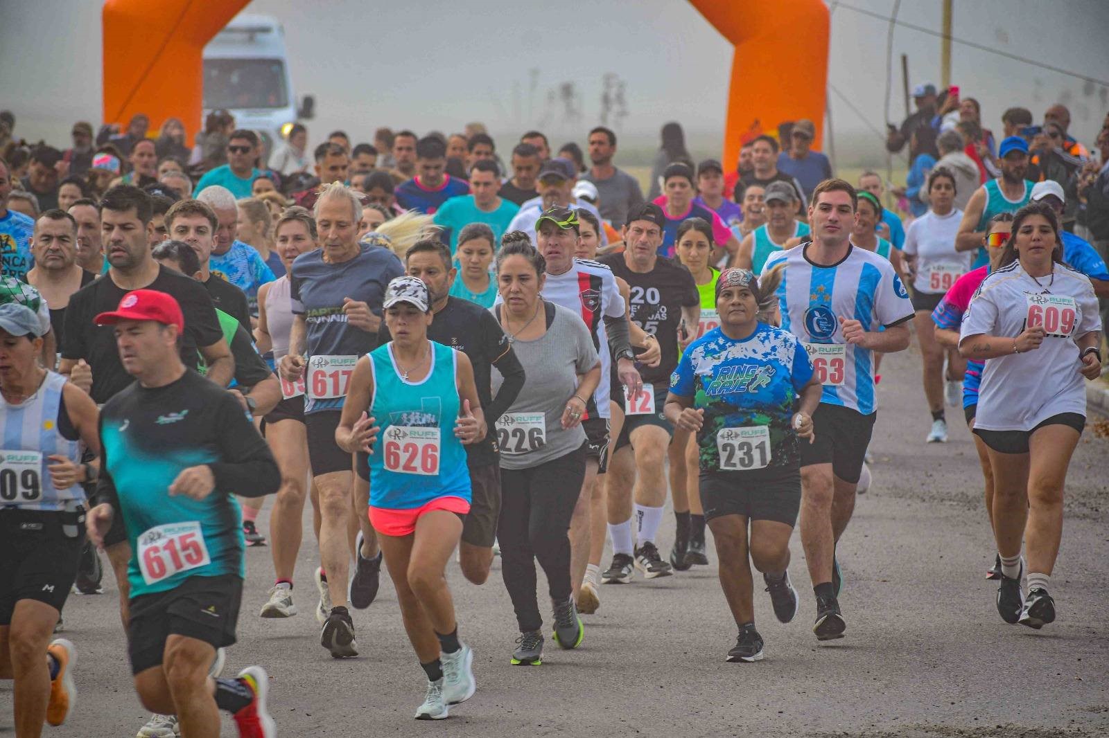 Una importante cantidad de atletas dijo presente en Realicó.