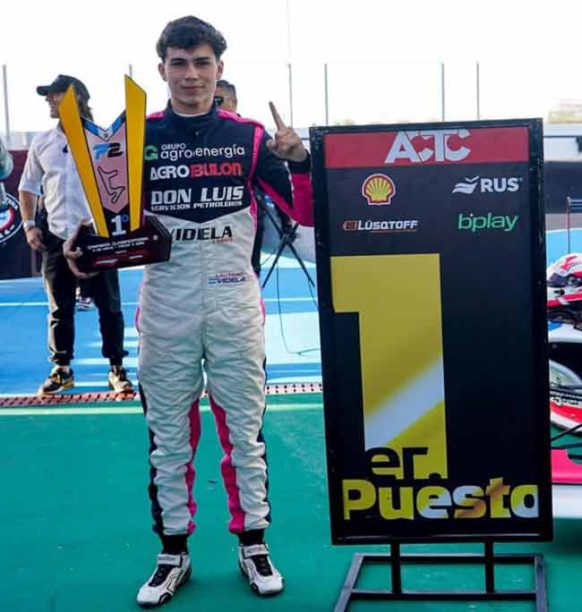 El piloto piquense dominó el fin de semana en la Fórmula 2.