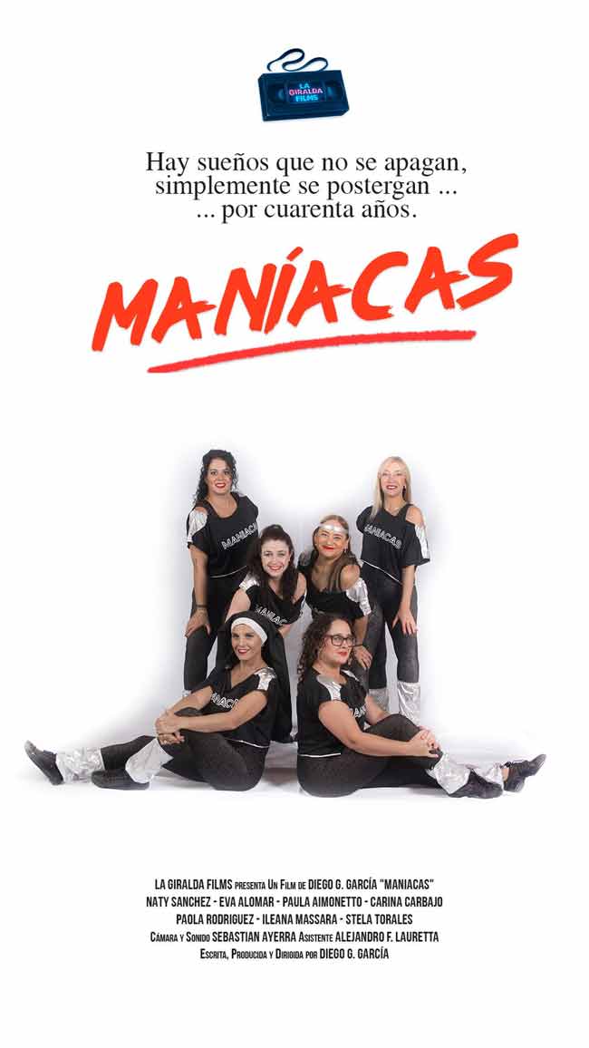 Se proyectará “Maníacas”, una película dirigida por el piquense Diego García.