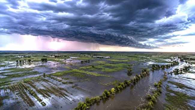 En Argentina se prevé un aumento de las precipitaciones, principalmente en el noreste, el Litoral y parte de la región pampeana.