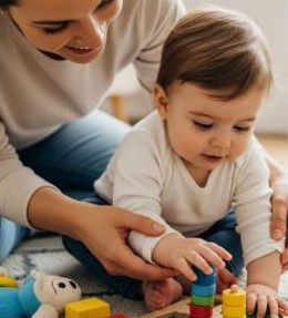 La propuesta consiste en un taller de juego, movimiento y música para compartir en familia con los mas pequeños.