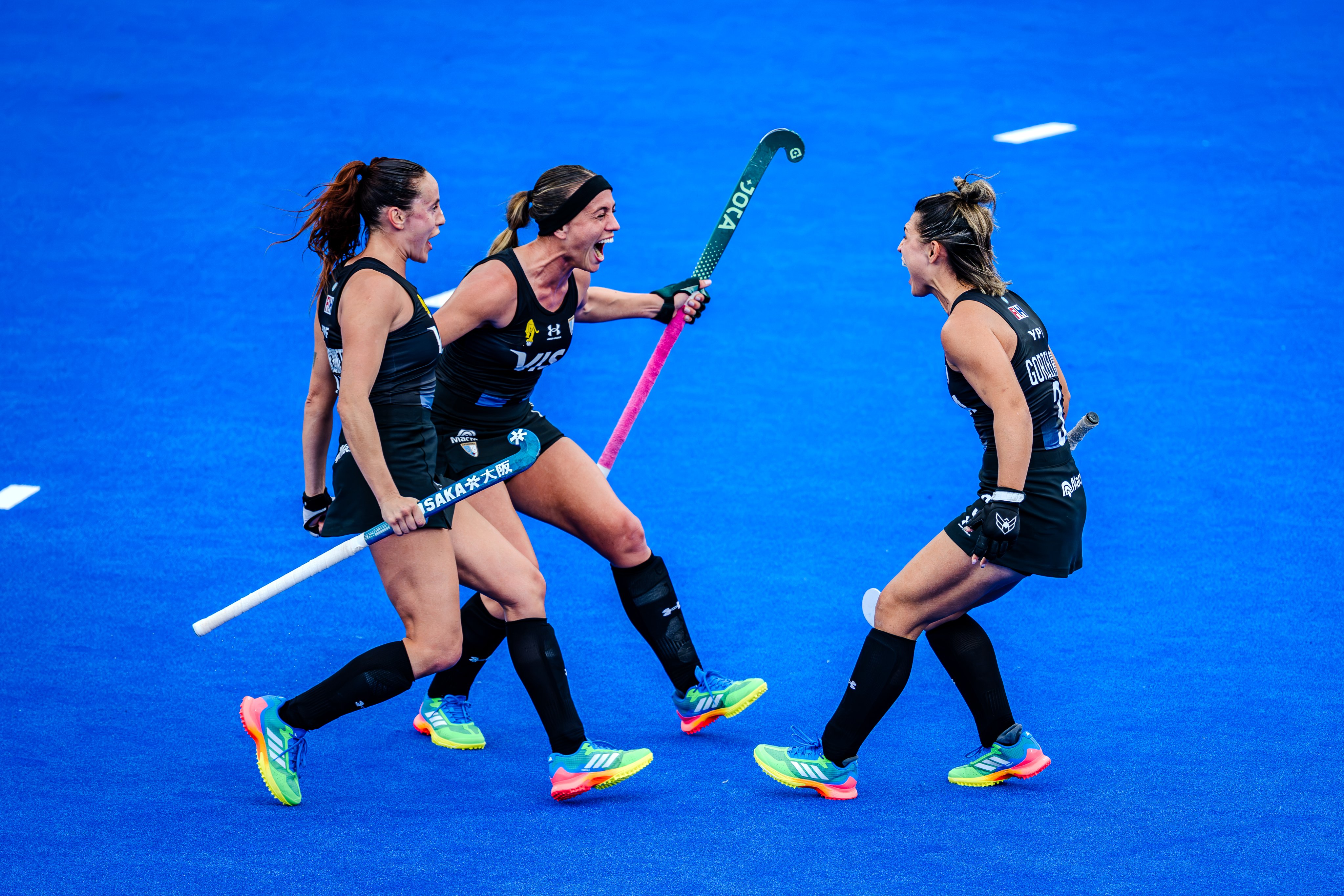 Trinchinetti rompió el cero de Las Leonas ante Alemania.