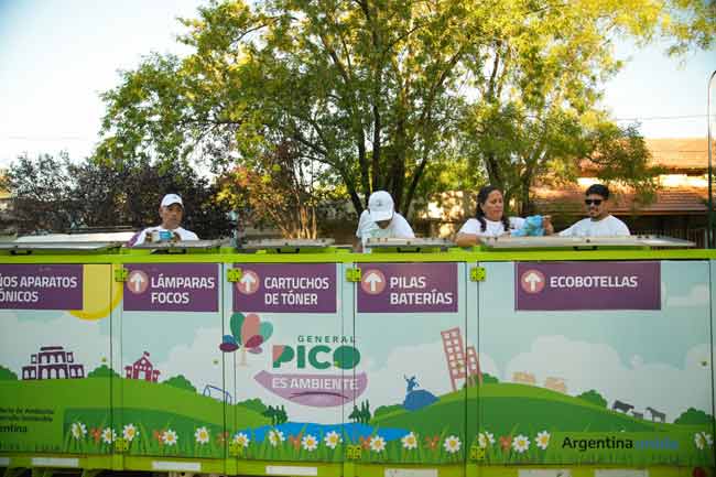 Los vecinos podrán acercar distinto tipo de residuos.