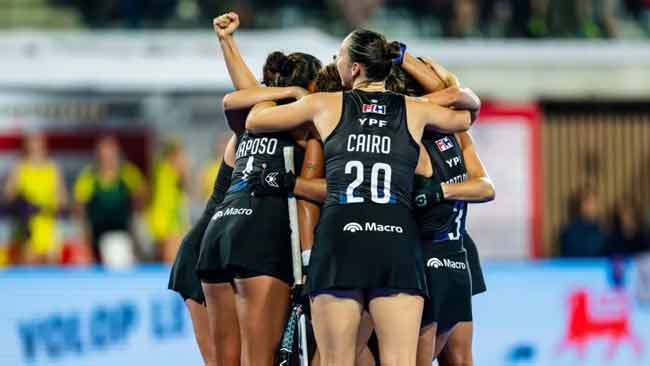 Las Leonas derrotaron a Australia y jugarán la final con Países Bajos.