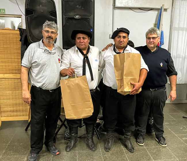 Los ganadores clasificaron a la próxima Fiesta del Asador de Miguel Riglos.