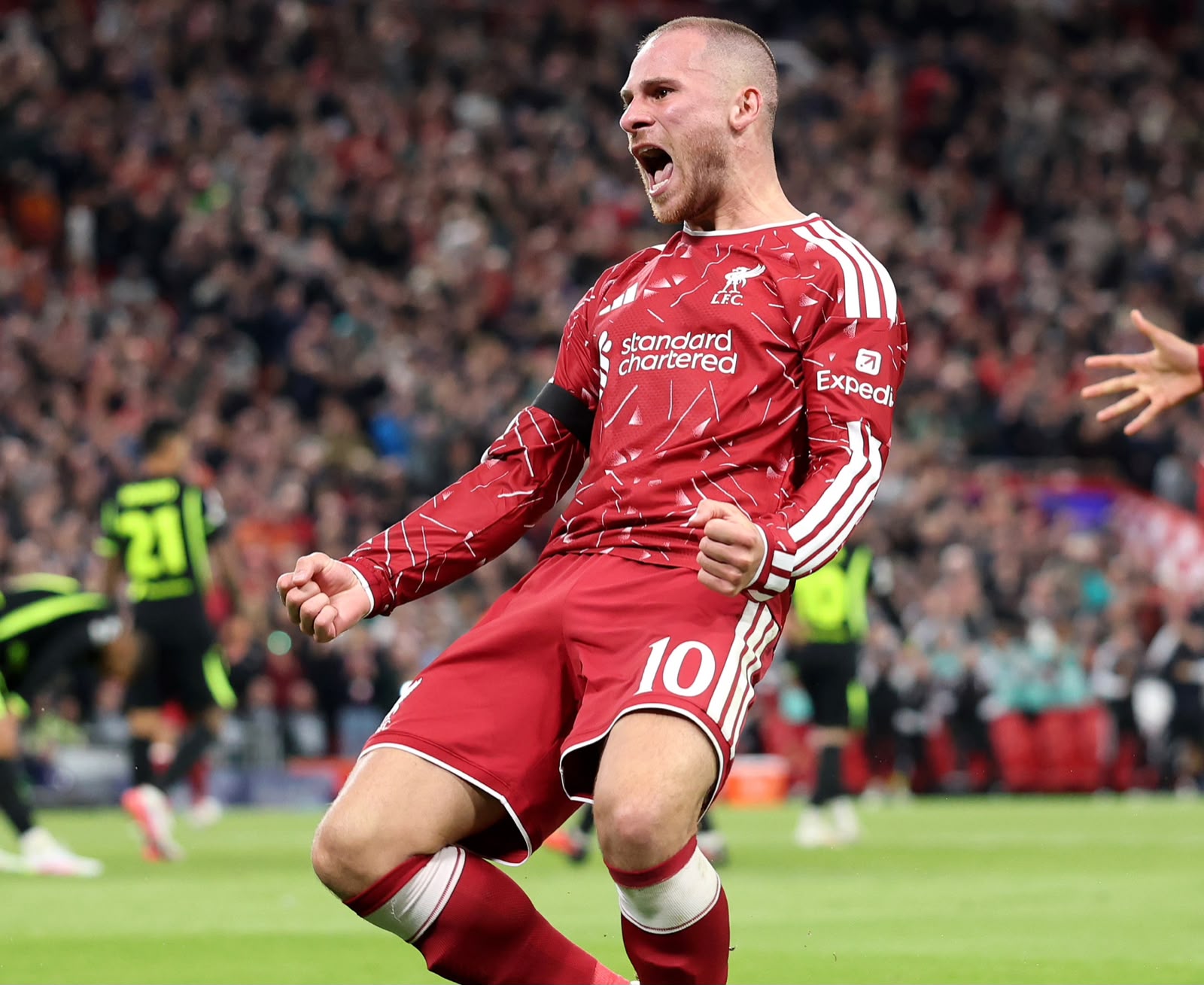 Alexis Mac Allister marcó el gol de la victoria para Liverpool.
