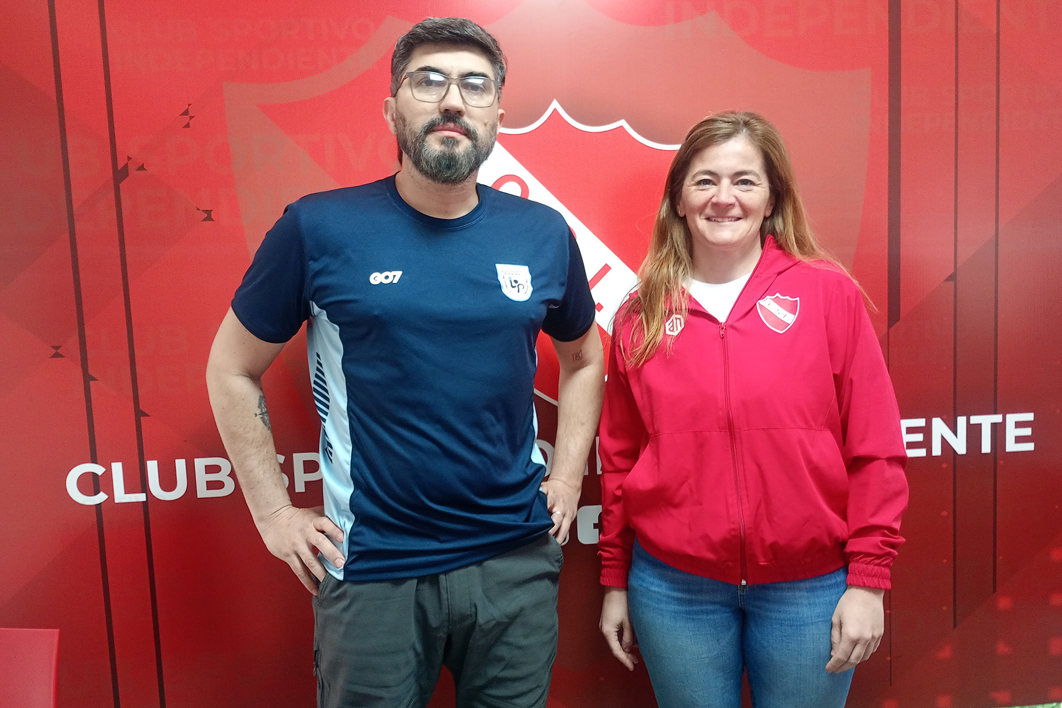 Salguero, titular de la APaBal, y Leduc, prosecretaria de CSI, en el anuncio del certamen.