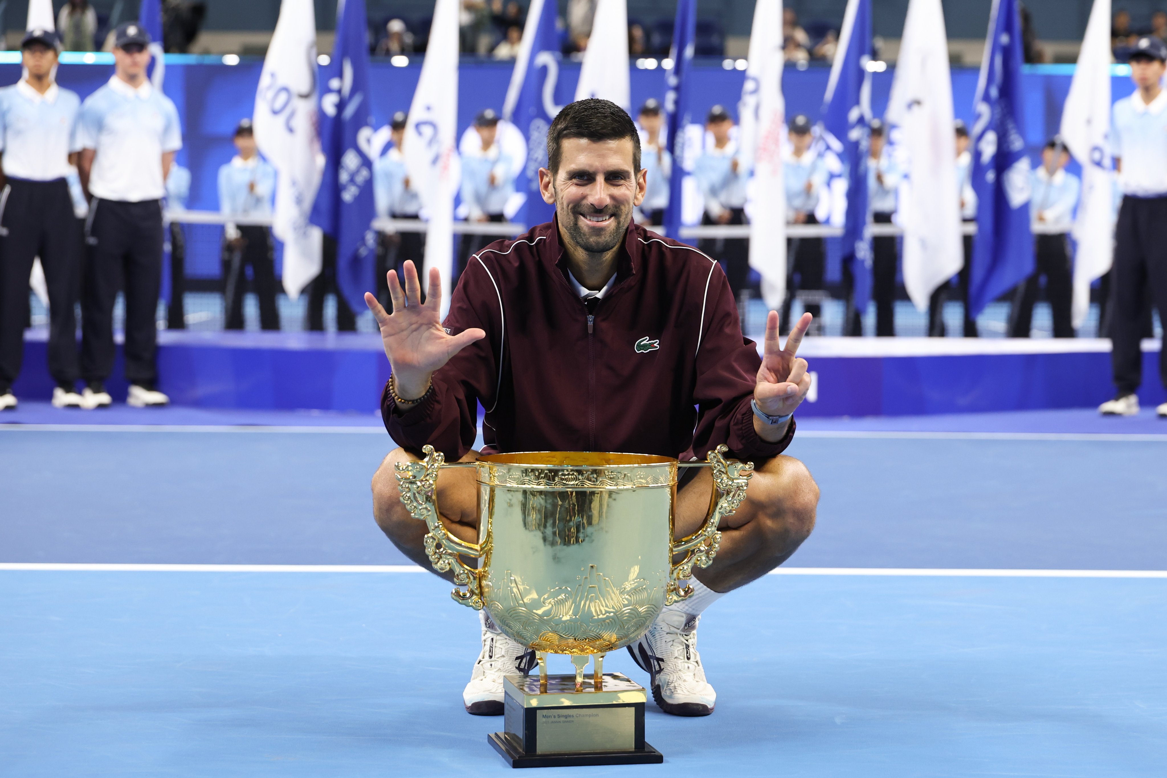 Novak Djokovic conquistó el 102 título de su carrera.