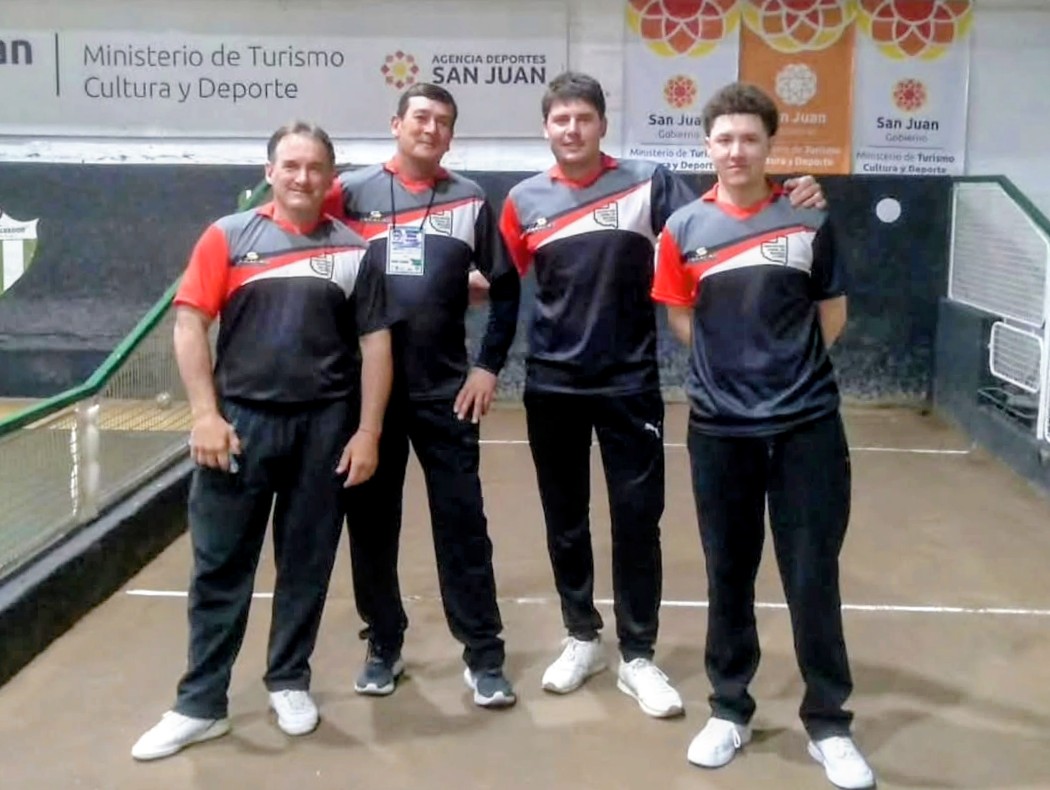 El conjunto de la Asociación Zonal que jugó en San Juan.