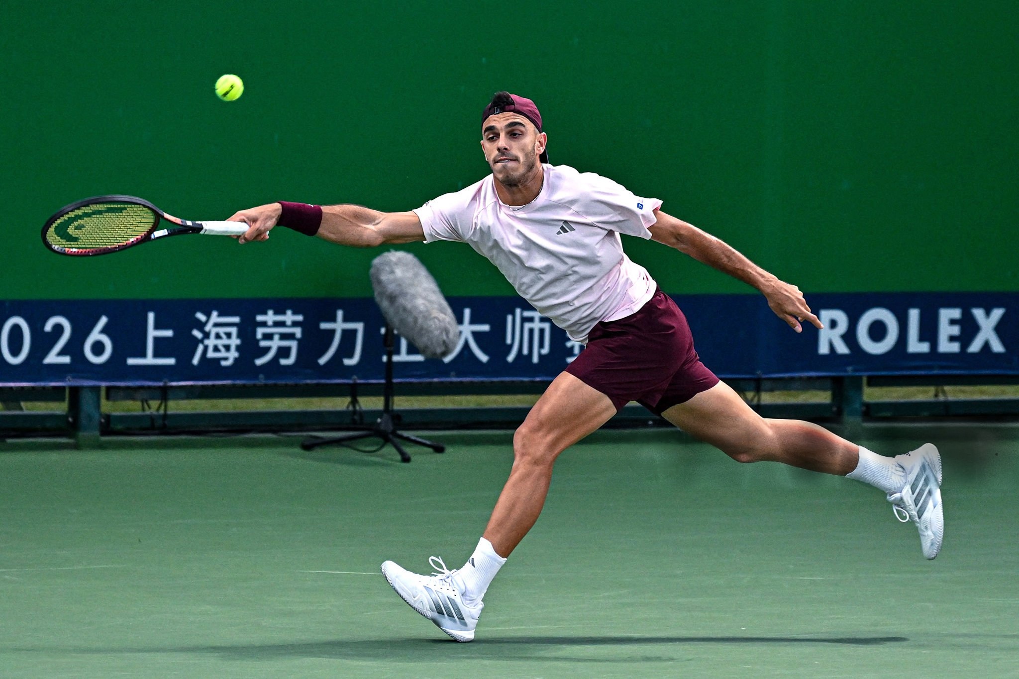 Cerúndolo no pudo sostener la ventaja inicial y cayó en tres sets ante Tallon Griekspoor.