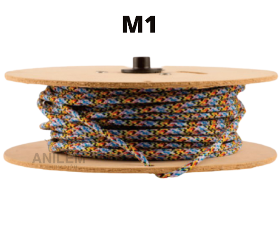 Cable Textil Multicolor Por Metro
