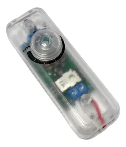 Dimmer Regulador Interruptor Torpedo a Perilla 100w LED Transparente