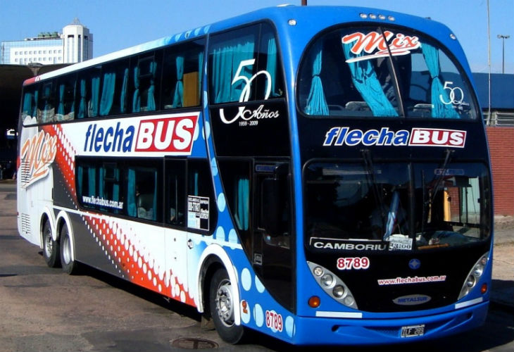 Afectada por la ca da de ventas Flecha Bus pidi concurso