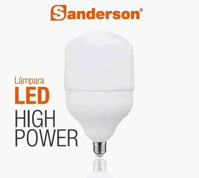 Lampara Galponera 30w Led Blanco Frio E27 Sanderson